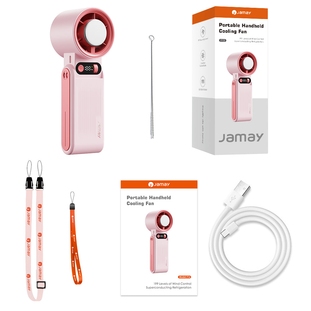 F16 Portable handheld cooling fan